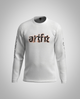 Kids White Long Sleeve T-Shirt