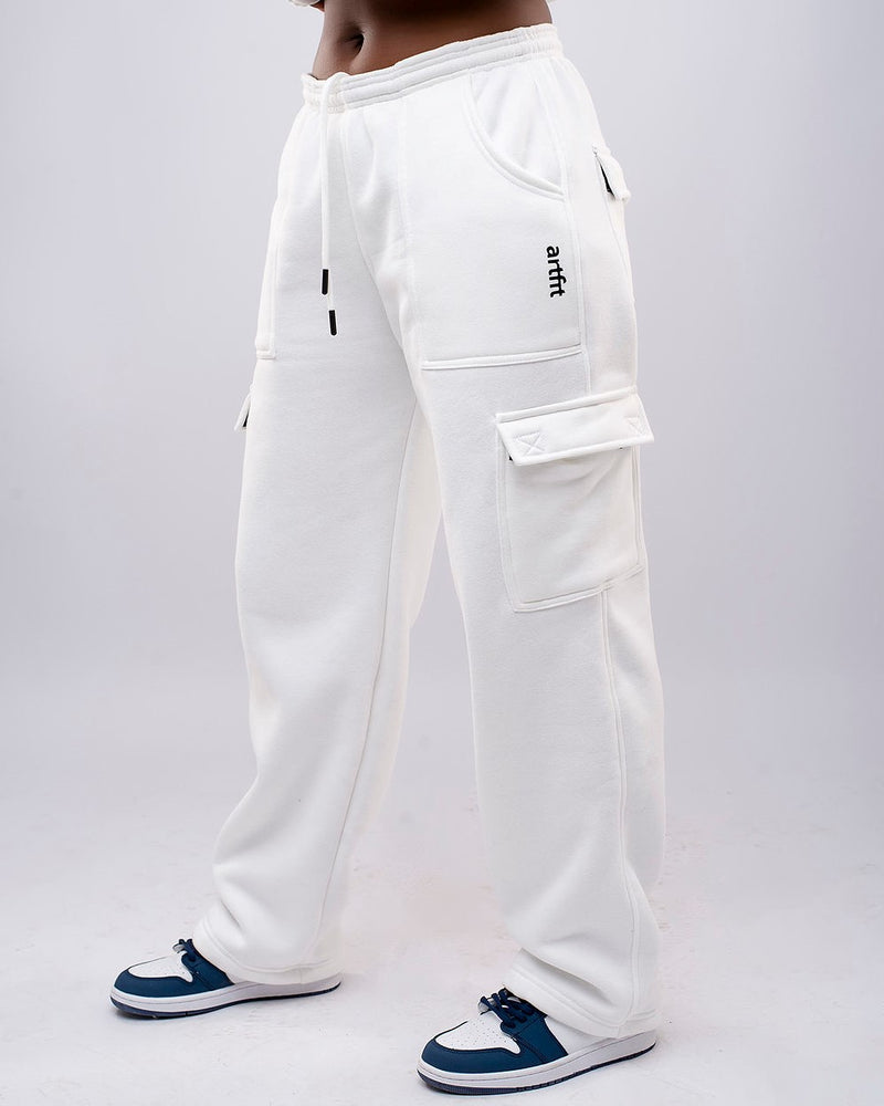 Haute Cargo Pants - White