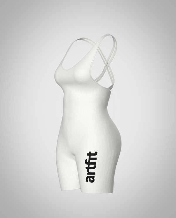 New Dawn Playsuit - White