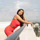 Amahle Bandeau Top - Red
