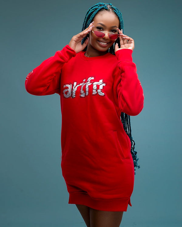 Blooming Dress - Red