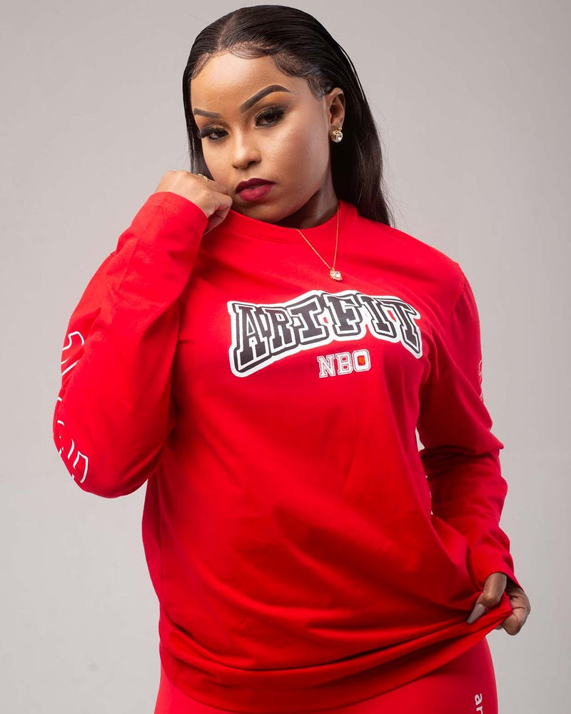 Red Long Sleeve T-Shirt