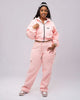 Cropped Zipped Hoodie paired with Cargo Pants