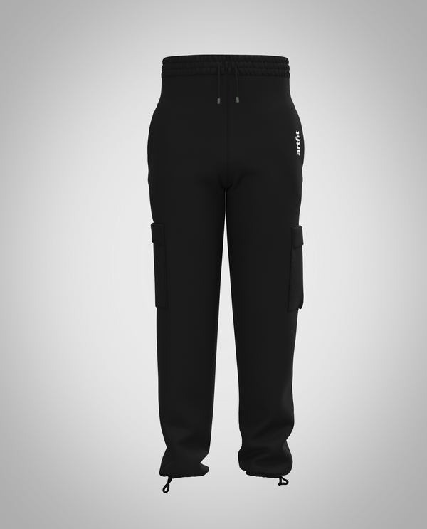 Parachute  Pants - Black