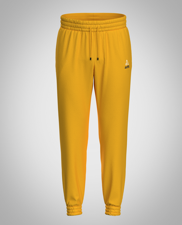 Women Sweatpants - Mustard Yellow