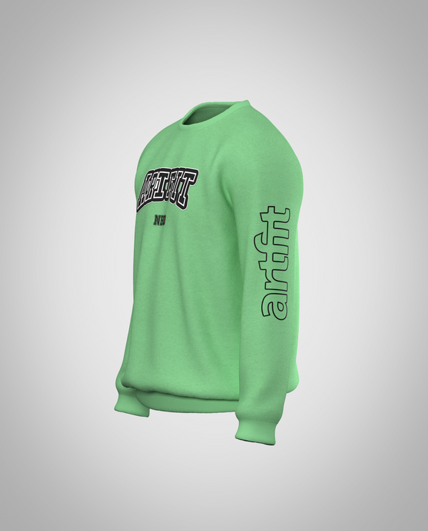 Mint Green Sweatshirt(Heavy fabric)