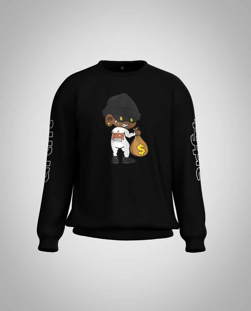 Black Sweatshirt(Heavy fabric)