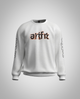 Kids White Sweatshirt(Heavy Fabric)