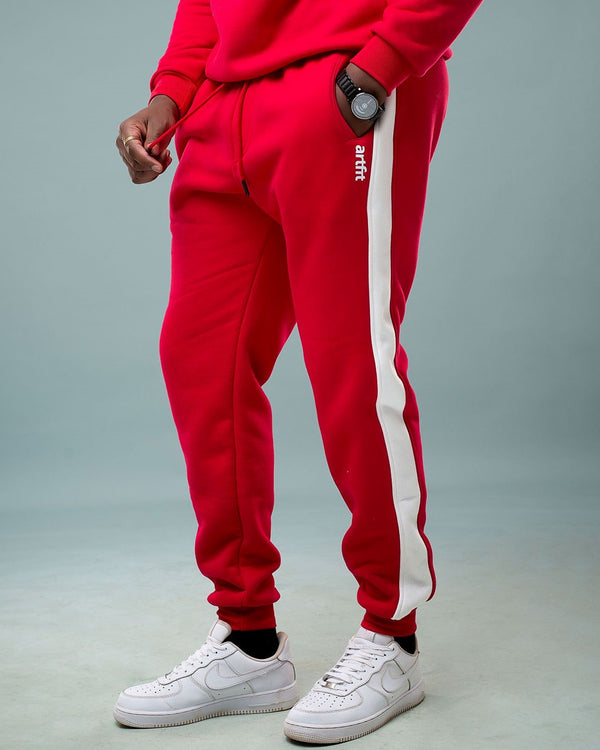 Squid Sweatpants - Red/White