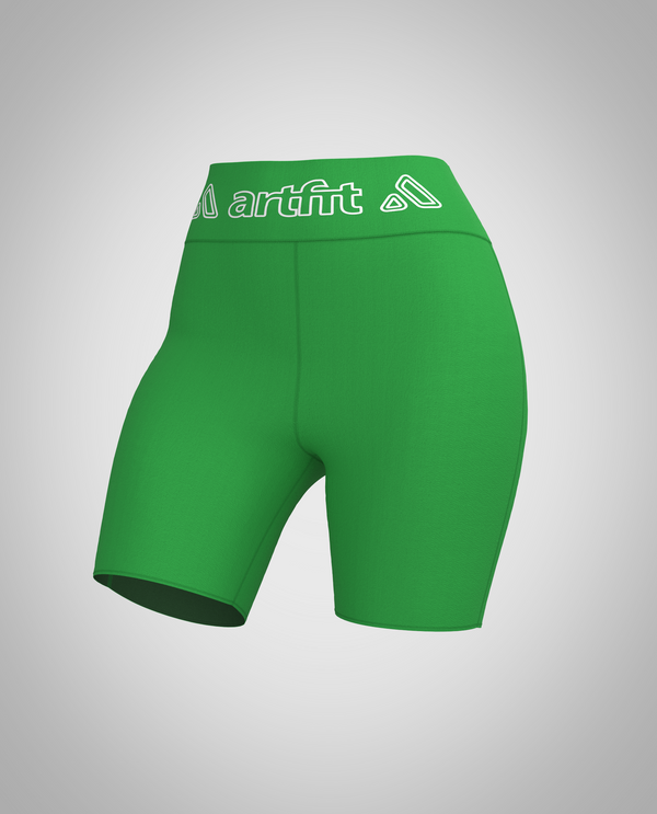 Emerald Green Bike Shorts