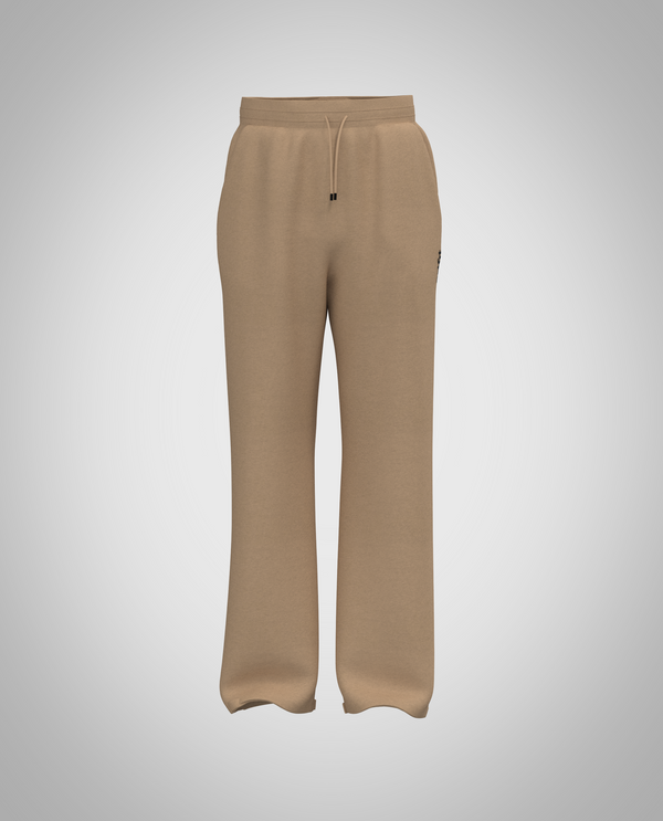 Kids Light Brown Wide Legged Pants(Heavy Fabric)