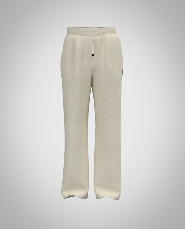 Cream White Wide Legged pants (Heavy Fabric)