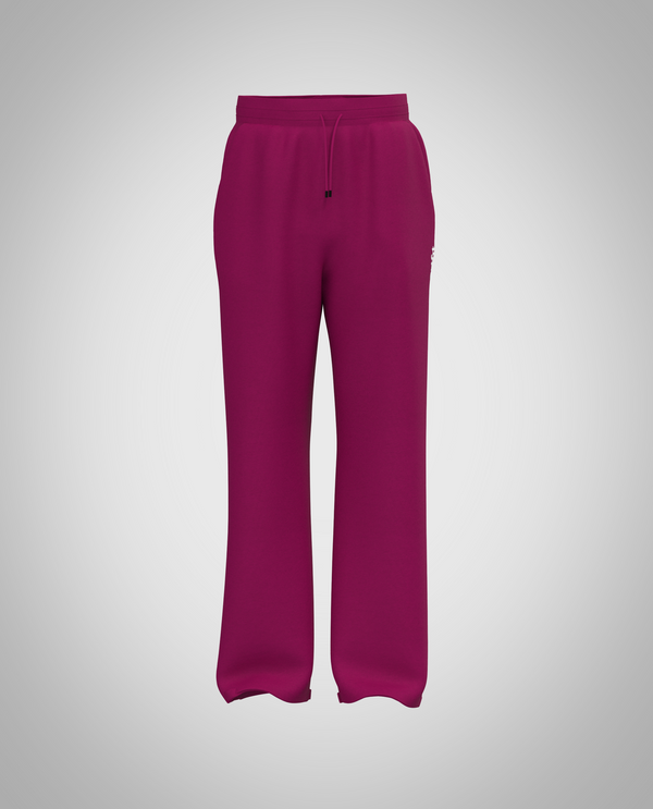 Kids Fuchsia Wide Legged Pants(Heavy Fabric)