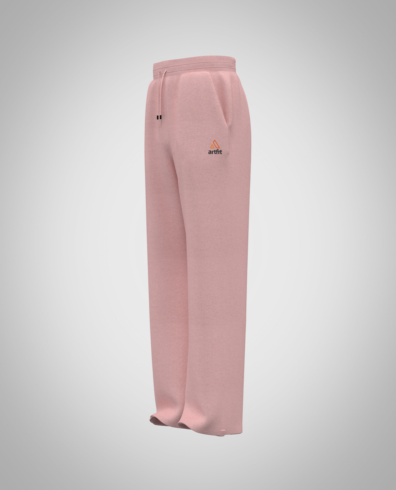 Baby Pink Wide Legged pants (Heavy Fabric)