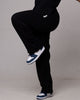 Wide-Legged Pants - Black