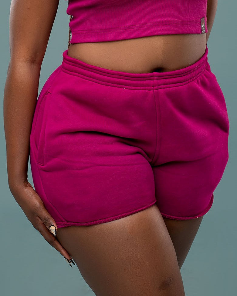 Booty Short - Fuchsia