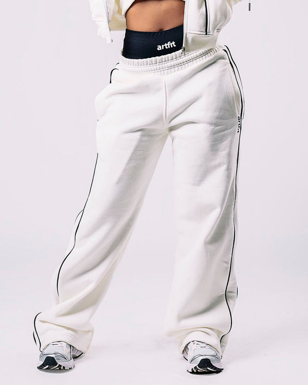 Rubi Wide Legged Pants - Cream White