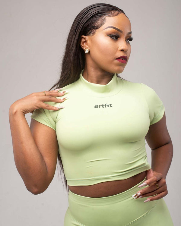 Spice Girl Top - Mint Green