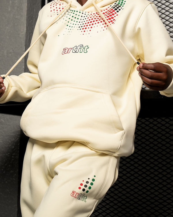Kids Fahari Sweatpant - Cream White