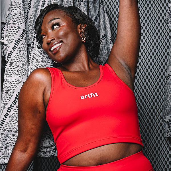 Amahle Vest Top- Red