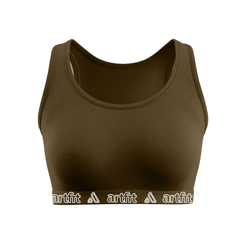 Amahle Sports Bra- Jungle Green