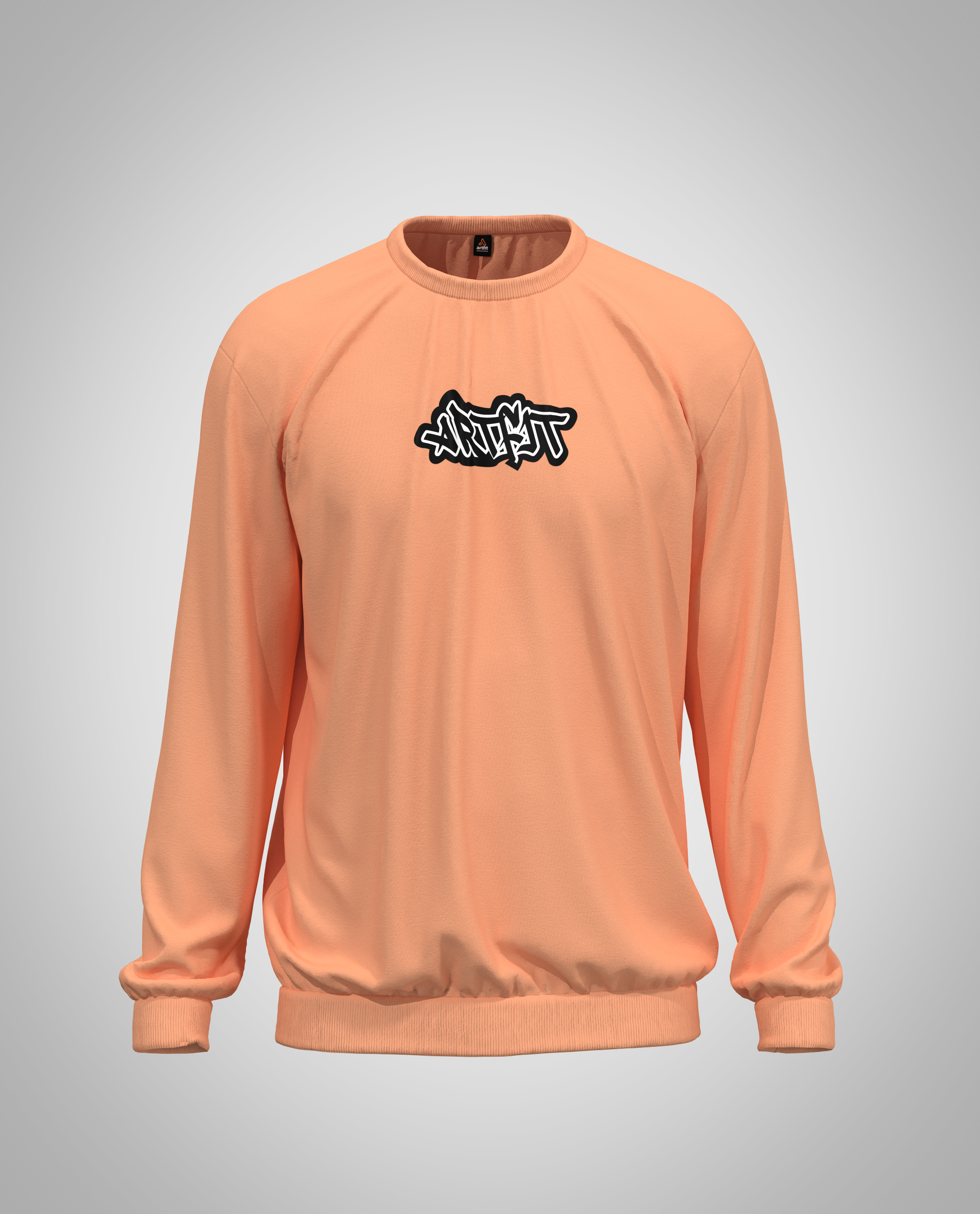 Peach Sweatshirt(Heavy Fabric)