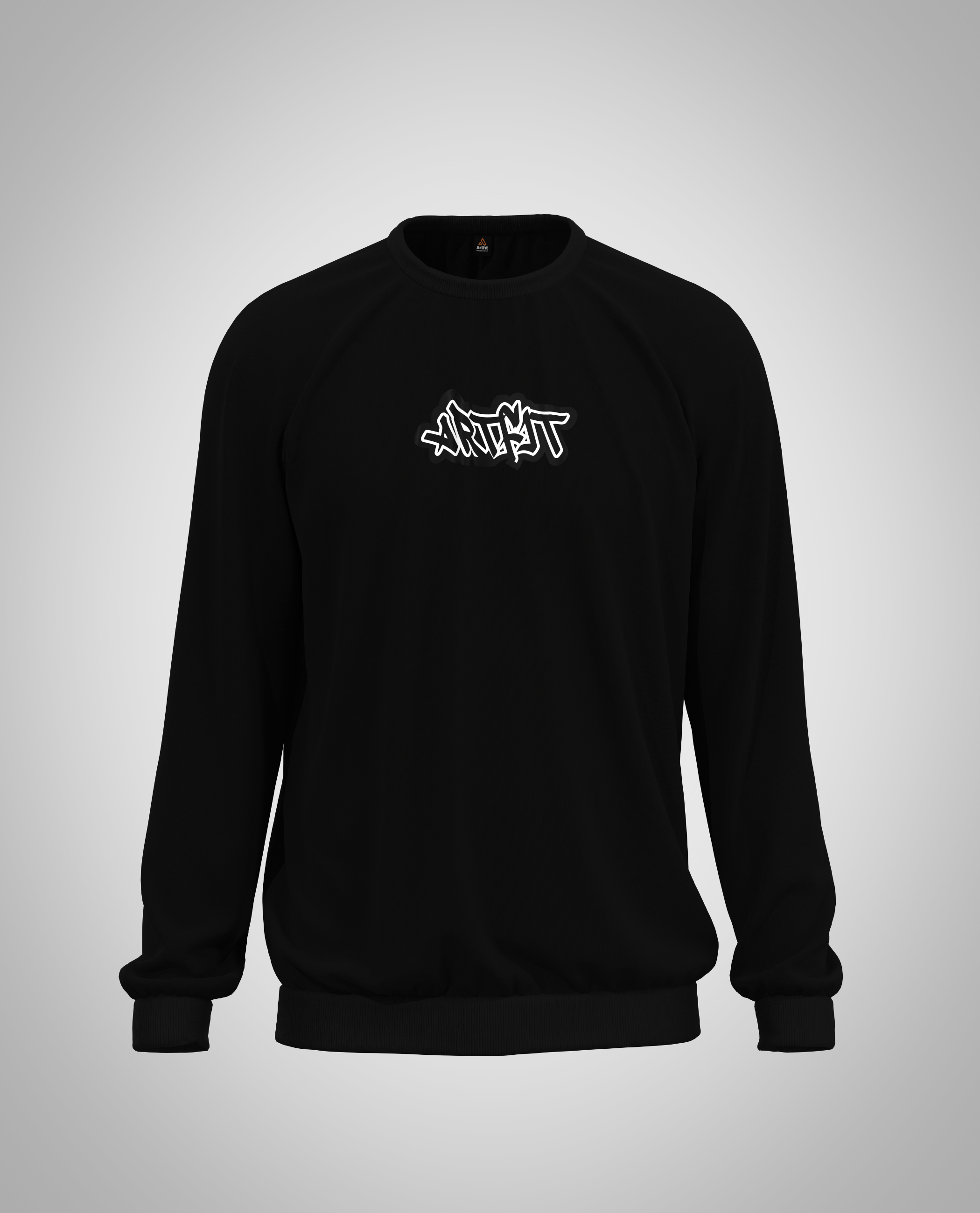 Black Sweatshirt(Heavy Fabric)